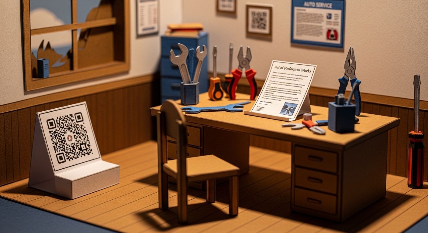 Акт выполненных работ образец автосервис: пошаговое руководство и юридические нюансы