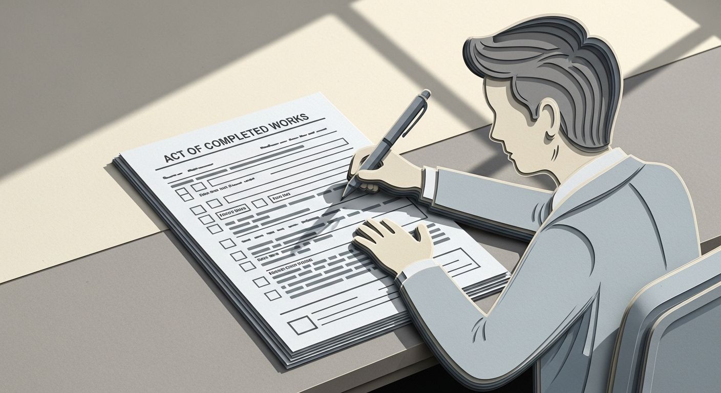 Акт выполненных работ: образец скачать, как оформить и где применить