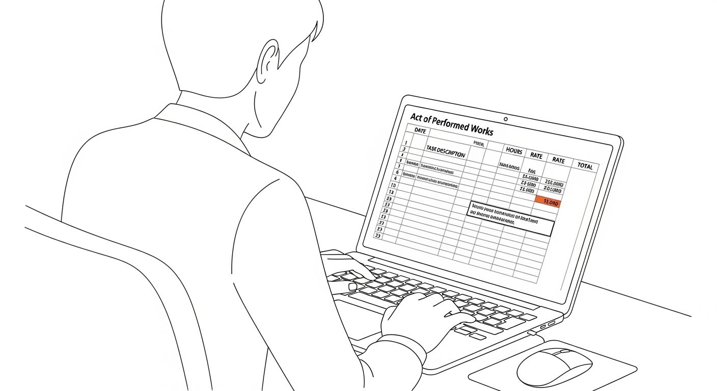 Акт выполненных работ: образец в Excel и практические рекомендации