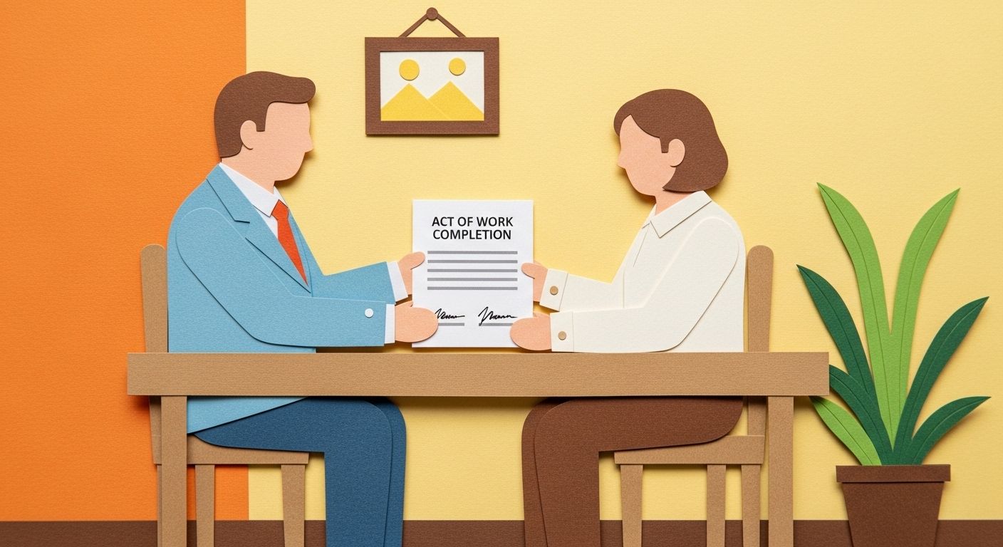 Акт выполненных работ с самозанятым бухгалтером образец: полное руководство 2026
